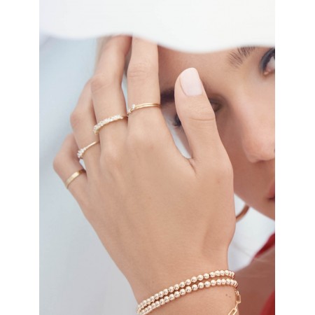 Сребърен пръстен звездичка 925