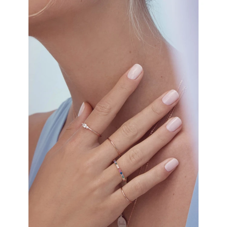 Сребърен пръстен тип халка 925 Тrendy Trendy Collection Сребърен пръстен тип халка 925 Тrendy Trendy Collection