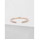 Сребърен пръстен с нежно поставени бели кубични цирконий Swarovski 925 Тrendy  Collection Victoria Gold