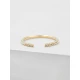 Сребърен пръстен с нежно поставени бели кубични цирконий Swarovski 925 Тrendy  Collection Victoria Gold