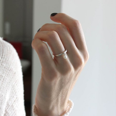 Сребърен пръстен  Pearl  925 