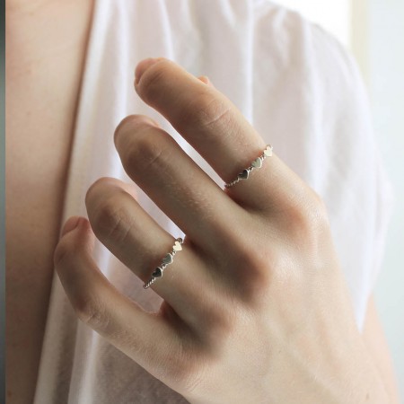 Сребърен пръстен lol love 3  925 