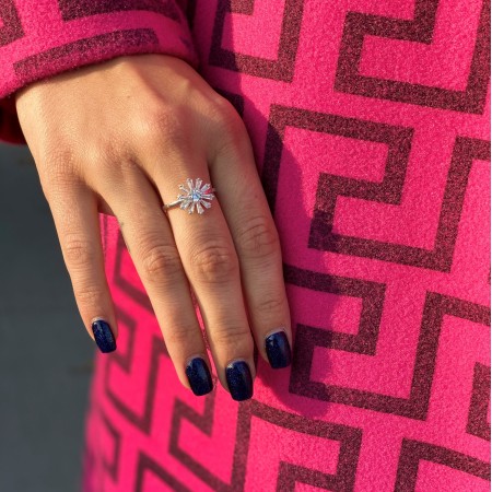 Сребърен пръстен FLOWER  925 Сребърен пръстен FLOWER  925