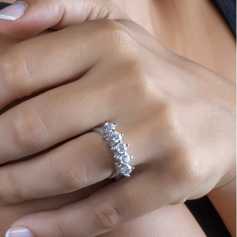 Сребърен пръстен Elegance Сребърен пръстен Elegance
