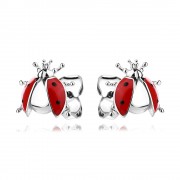 Детски сребърни обеци Bubby