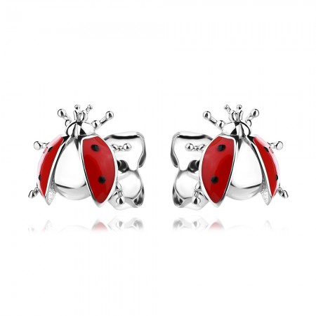 Детски сребърни обеци Bubby