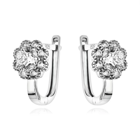 Детски сребърни обеци Camellia Детски сребърни обеци Camellia