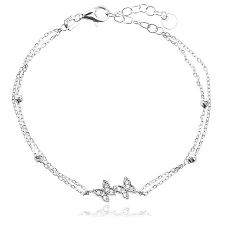 Сребърна гривна Felia