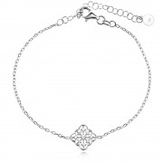 Сребърна гривна Vinea