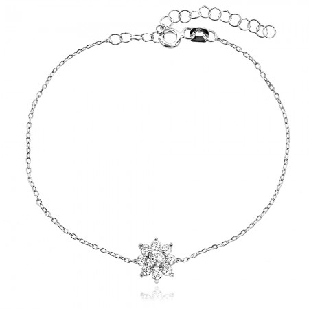 Сребърна гривна Lilly