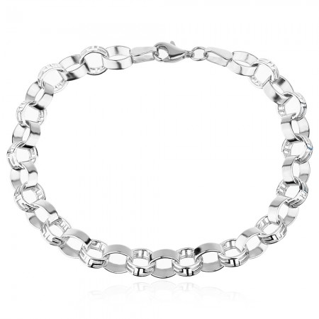 Сребърна гривна Moderna