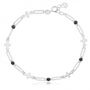 Сребърна гривна Eclipse