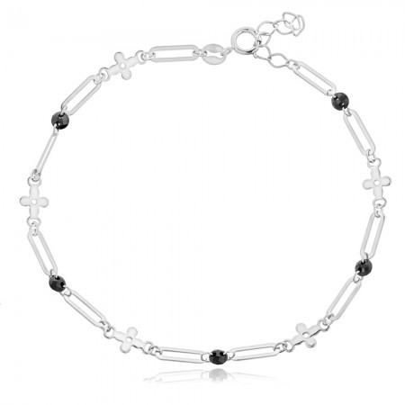 Сребърна гривна Eclipse