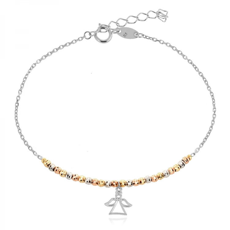 Сребърна гривна Anabel