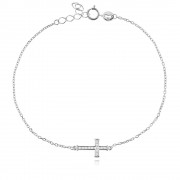 Сребърна гривна Hope