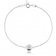 Сребърна гривна Paloma