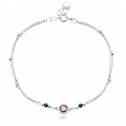 Сребърна гривна Mistica