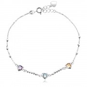 Сребърна гривна Marinelle