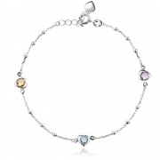 Сребърна гривна Trillia