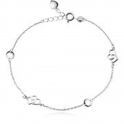 Сребърна гривна Affinity