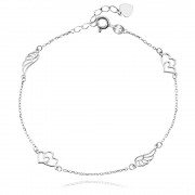 Сребърна гривна Annabella