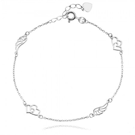 Сребърна гривна Annabella