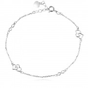 Сребърна гривна Everlove