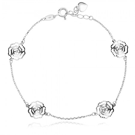 Сребърна гривна Thalia