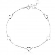 Сребърна гривна Lovely