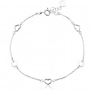 Сребърна гривна Lovely