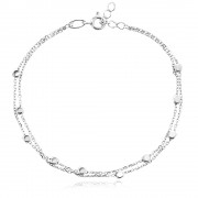 Сребърна гривна Melody