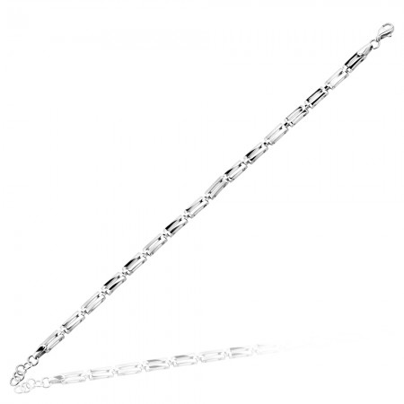 Сребърна гривна Linaya