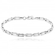 Сребърна гривна Linaya