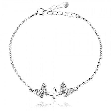 Сребърна гривна Flutter Grace Сребърна гривна Flutter Grace