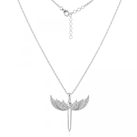 Сребърно колие Angel Wings