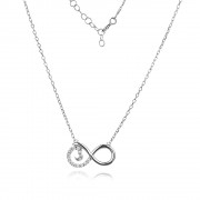 Сребърно колие Evermore