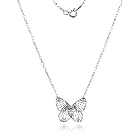 Сребърно колие Noble Butterfly Сребърно колие Noble Butterfly