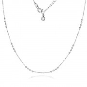 Сребърно колие Lura