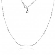 Сребърно колие Lura