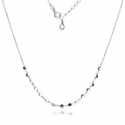 Сребърно колие Adora