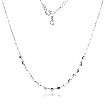 Сребърно колие Adora