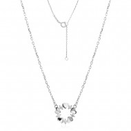 Сребърно колие Infinite Love