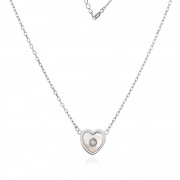 Сребърно колие Pure Glow