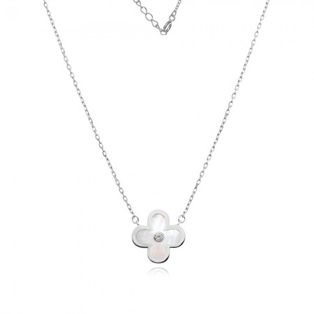 Сребърно колие Silver Clover Сребърно колие Silver Clover