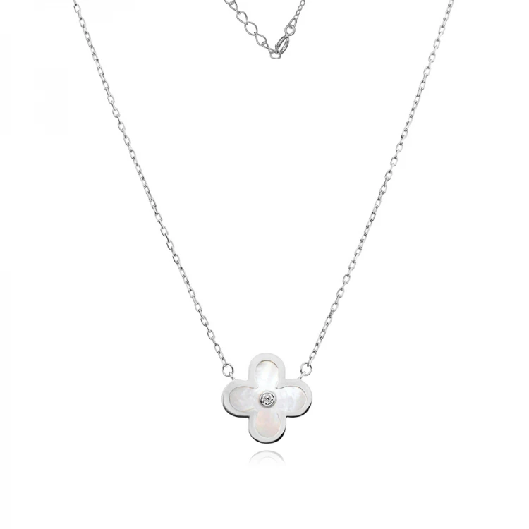 Сребърно колие Silver Clover Сребърно колие Silver Clover