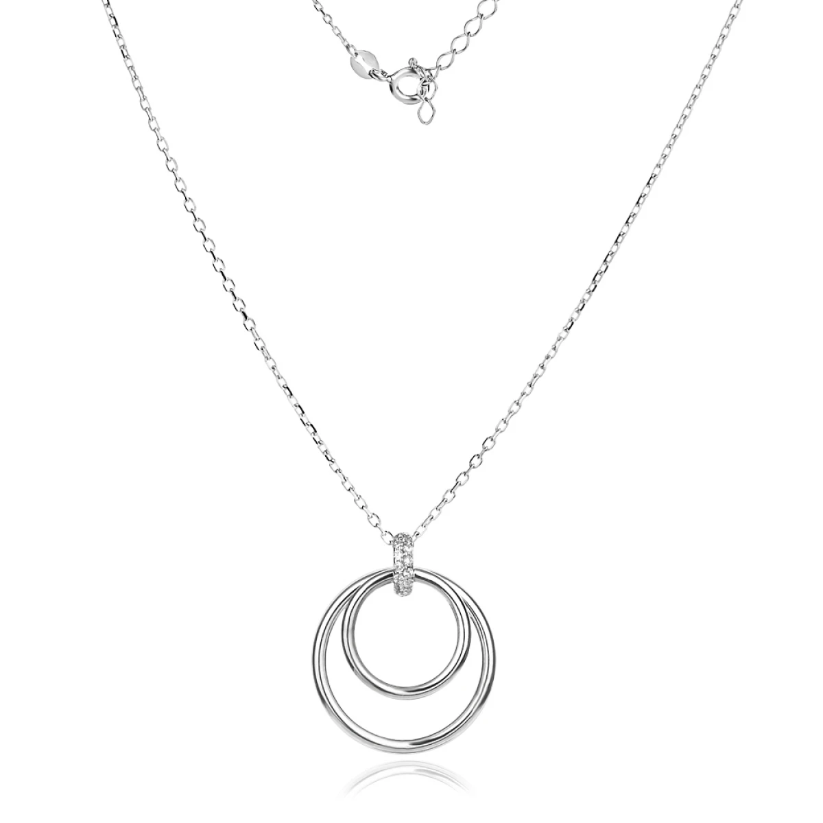 Сребърно колие Infinity Rings Сребърно колие Infinity Rings