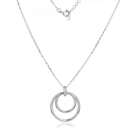 Сребърно колие Infinity Rings Сребърно колие Infinity Rings