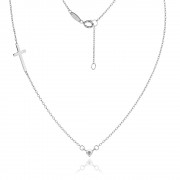 Сребърно колие Zelia