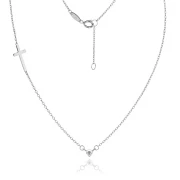 Сребърно колие Zelia