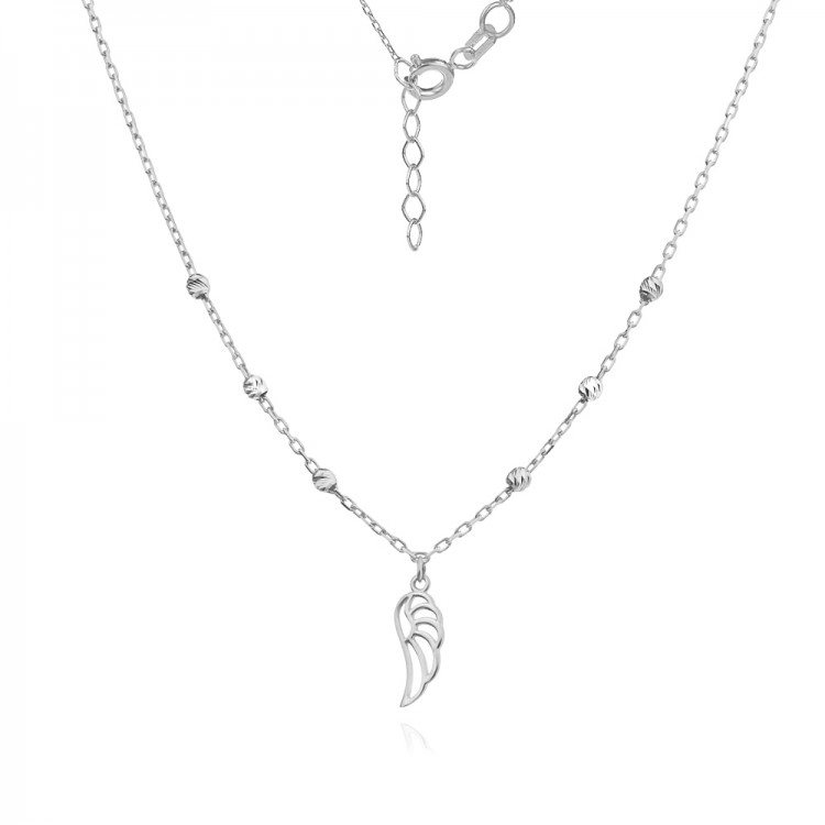 Сребърно колие Wing Dia